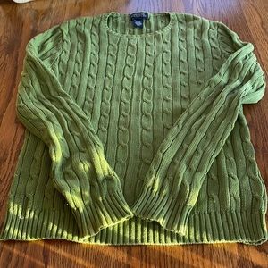 Jones New York cable sweater size L